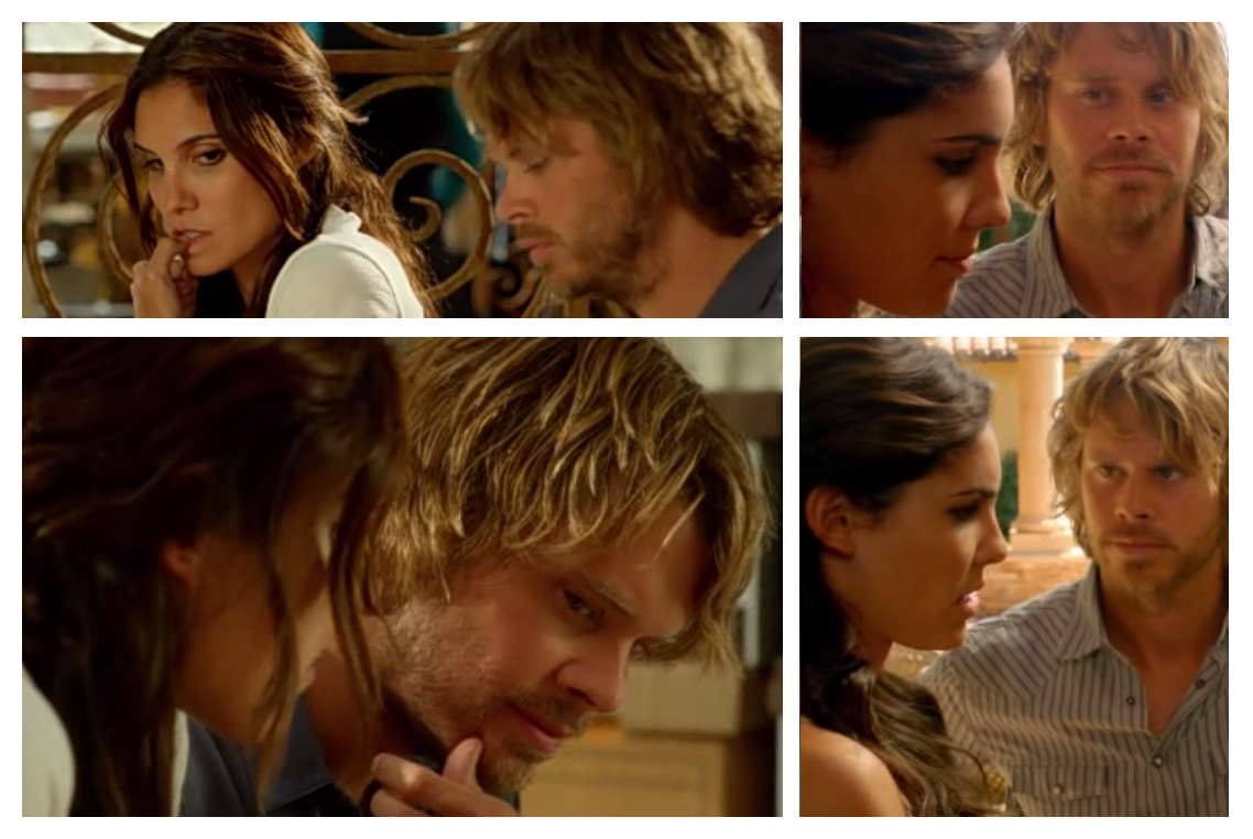 ... Daniela Ruah and Eric Chris...